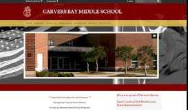 
							         Carvers Bay Middle School: Home								  
							    