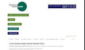 
							         Casa Grande High School Health Clinic | Petaluma Health Center								  
							    