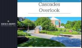 
							         Cascades Overlook – DSB Enterprises								  
							    