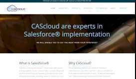 
							         CAScloud | Experts in Salesforce® implementation ...								  
							    