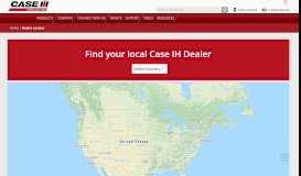 
							         Case IH Dealer Locator. Search & Find a Dealer Near You | Case IH								  
							    