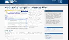 
							         Case Management System Web Portal Project Description - Resource ...								  
							    
