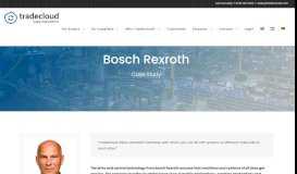 
							         Case Study Bosch Rexroth supply chain portal – Tradecloud								  
							    