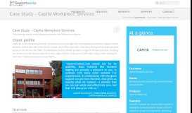 
							         Case Study - Capita Workplace Services - Supportworks								  
							    