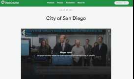 
							         Case Study: City of San Diego uses OpenCounter for Economic ...								  
							    