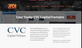 
							         Case Study: CVC Capital Partners | JFDI Consulting								  
							    