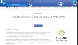 
							         Case Study: Natura Achieves Beautiful Results with Scylla - ScyllaDB								  
							    