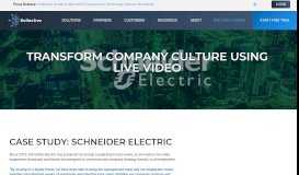 
							         Case Study | Schneider Electric | Kollective Technology								  
							    