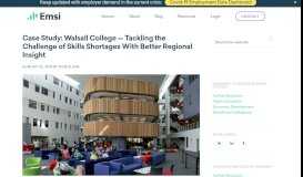 
							         Case Study: Walsall College - Tackling the Challenge of Skills ...								  
							    