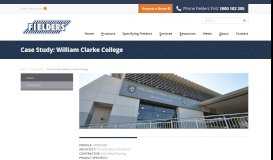 
							         Case Study: William Clarke College - Fielders								  
							    