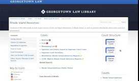 
							         Cases & Courts - Rhode Island Resources - Guides at Georgetown ...								  
							    