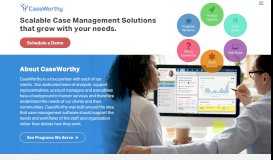 
							         CaseWorthy l Case Management Software For Human Services								  
							    