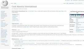 
							         Cash America International - Wikipedia								  
							    
