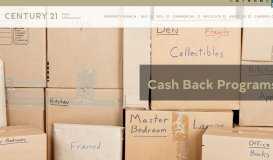 
							         Cash Back Programs | CENTURY 21 New Millennium								  
							    