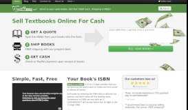 
							         Cash4Books: Sell Textbooks For Cash - Sell Used Books								  
							    