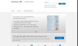 
							         CashPay Card - Home Page - Bank of America								  
							    