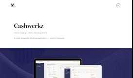 
							         Cashwerkz - Matter Design Case Study | Web Development Sydney								  
							    
