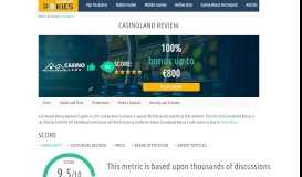 
							         Casinoland Casino Review Online - No Deposit Bonus								  
							    