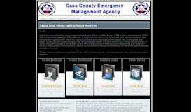 
							         Cass County EMA - Training Center Technologies								  
							    