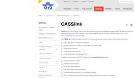 
							         CASSlink - IATA								  
							    
