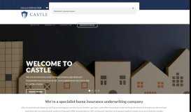 
							         Castle - a specialist home insurance underwriting company								  
							    