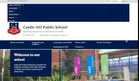 
							         Castle Hill Public School NEWSLETTER								  
							    