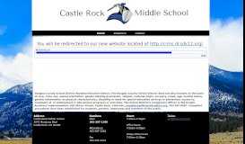 
							         Castle Rock Middle School - Google Sites								  
							    