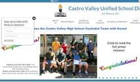
							         Castro Valley Unified School District								  
							    