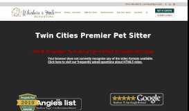 
							         Cat Sitter Minneapolis, Pet sitter, Dog Walker Minnesota								  
							    
