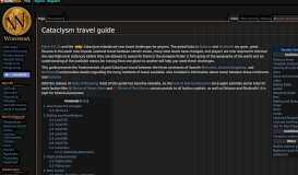
							         Cataclysm travel guide - Wowpedia - Your wiki guide to the World of ...								  
							    
