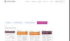 
							         Catalogic Partner Portal								  
							    