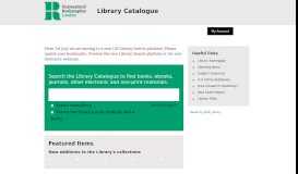 
							         Catalogue Home - Capita Libraries								  
							    