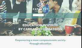 
							         Catalyst Education | Empowering People Through Education								  
							    