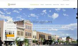 
							         Catalyst Property Management								  
							    