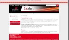 
							         Catalyst - University of Cincinnati								  
							    