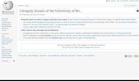 
							         Category:Alumni of the University of Bristol - Wikipedia								  
							    