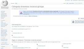 
							         Category:Armenian musical groups - Wikipedia								  
							    