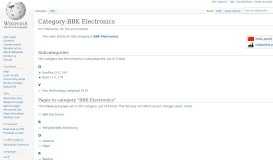 
							         Category:BBK Electronics - Wikipedia								  
							    