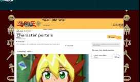 
							         Category:Character portals | Yu-Gi-Oh! | FANDOM powered by Wikia								  
							    