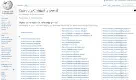 
							         Category:Chemistry portal - Wikipedia								  
							    