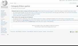 
							         Category:Ethics portal - Wikipedia								  
							    
