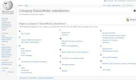 
							         Category:ExxonMobil subsidiaries - Wikipedia								  
							    