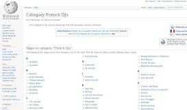 
							         Category:French DJs - Wikipedia								  
							    