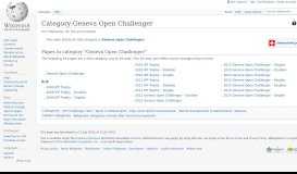 
							         Category:Geneva Open Challenger - Wikipedia								  
							    