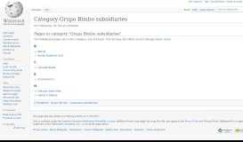 
							         Category:Grupo Bimbo subsidiaries - Wikipedia								  
							    