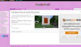
							         Category:How to build the portal - CandyCraft Wiki								  
							    