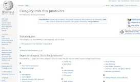 
							         Category:Irish film producers - Wikipedia								  
							    