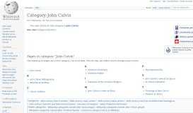 
							         Category:John Calvin - Wikipedia								  
							    