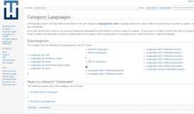 
							         Category:Languages - translatewiki.net								  
							    