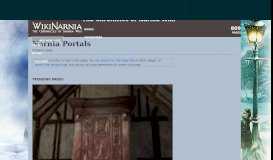 
							         Category:Narnia Portals | The Chronicles of Narnia Wiki | FANDOM ...								  
							    